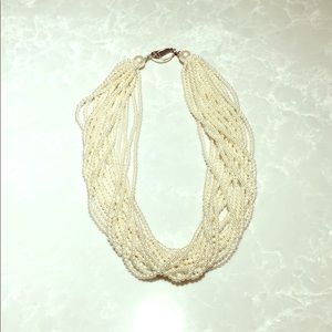 Carolee faux pearl necklace